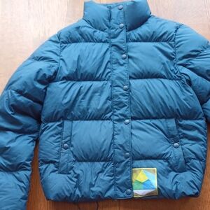 Patagonia Blue Puffer Jacket
